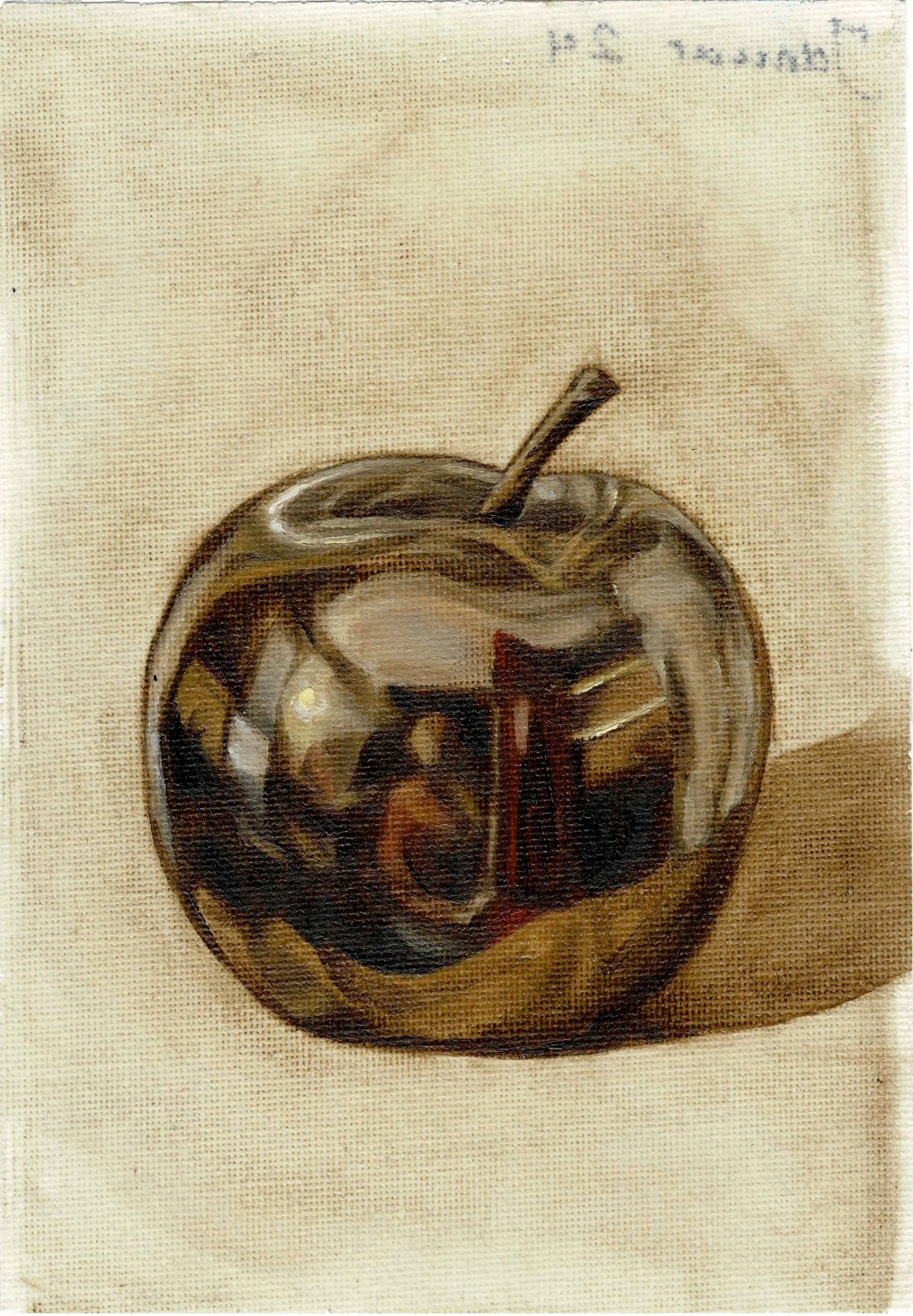 Golden Apple, Oil Study — Karya Levni